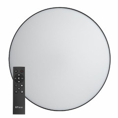 Светодиодный управляемый светильник Feron AL6200 “Simple matte” тарелка 80W 3000К-6500K черный , 48067