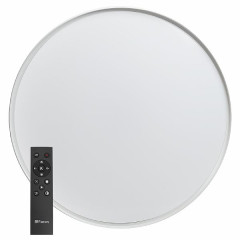 Светодиодный управляемый светильник Feron AL6230 “Simple matte” тарелка 80W 3000К-6500K белый , 48072