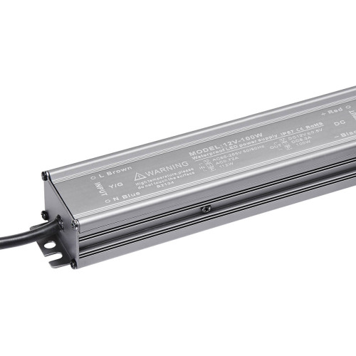 Блок питания LC-WP-100W-12V IP67 8.3 A 210x43x32