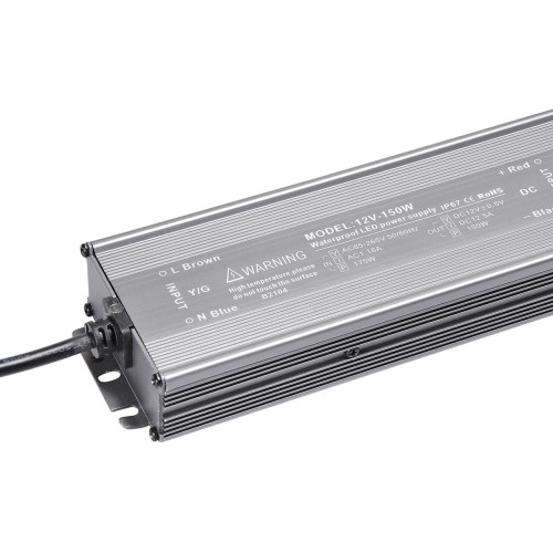 Блок питания LC-WP-150W-12V IP67 12.5 A 215x70x35