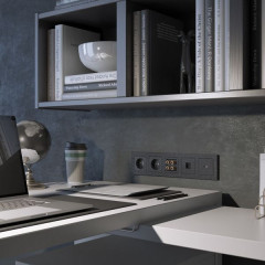 Акустическая розетка (черный) W1285008