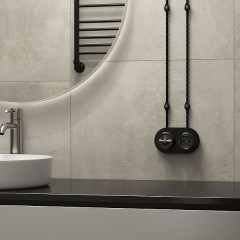 Изоляторы 100 шт (черный матовый) Vintage W6433408