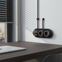 Изоляторы 100 шт (мокко матовый) Vintage W6433414