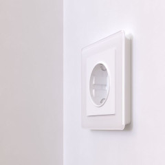 Рамка на 1 пост Acrylic белый W0012701