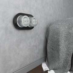 Рамка на 2 поста (Черный) W0025108