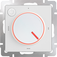 Терморегулятор электромеханический для теплого пола (белый) W1151101