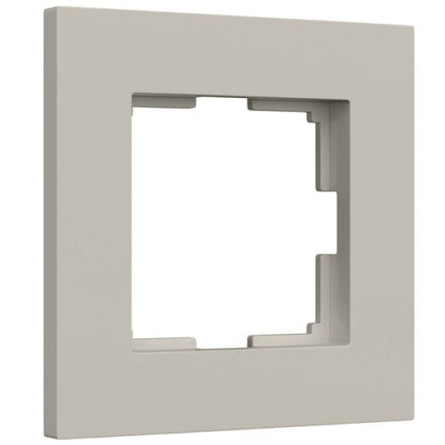 W0012917/ Рамка на 1 пост Slab (дымчатый софт) W0012917