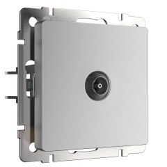 ТВ-розетка проходная серебряный W1184006