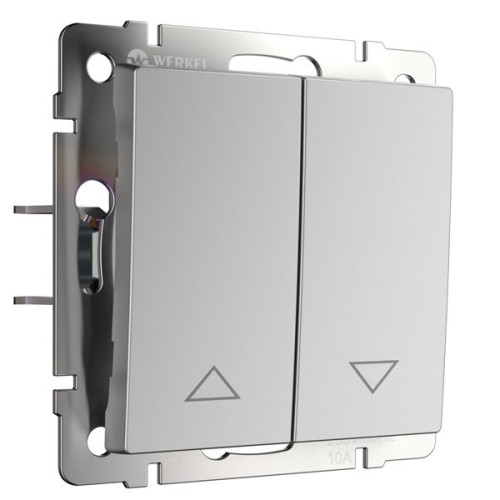 Выключатель жалюзи серебряный W1124506