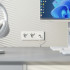 W1171761/ Розетка с заземлением, шторками и USB тип A+C (белый матовый) W1171761