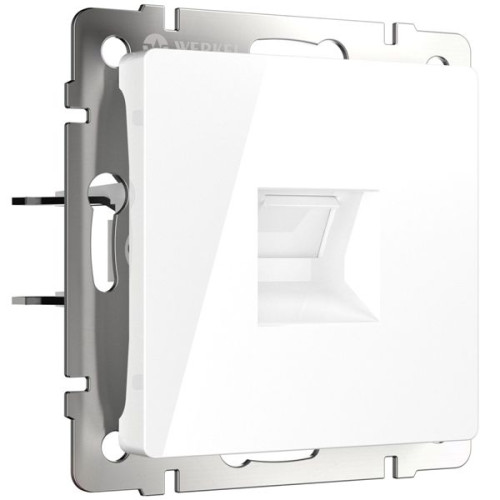 W5120101/ Розетка Ethernet RJ-45 cat. 6A экранированная (белый) W5120101
