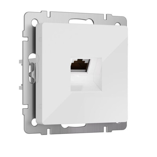 W5120101/ Розетка Ethernet RJ-45 cat. 6A экранированная (белый) W5120101