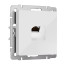 W5120101/ Розетка Ethernet RJ-45 cat. 6A экранированная (белый) W5120101