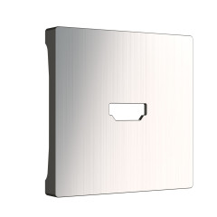 W1196002/ Накладка для розетки HDMI (глянцевый никель) W1196002