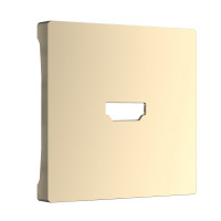W1196011/ Накладка для розетки HDMI (шампань) W1196011