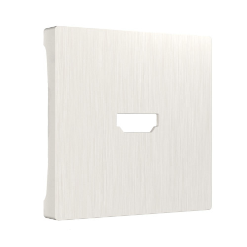 W1196013/ Накладка для розетки HDMI (перламутровый рифленый) W1196013
